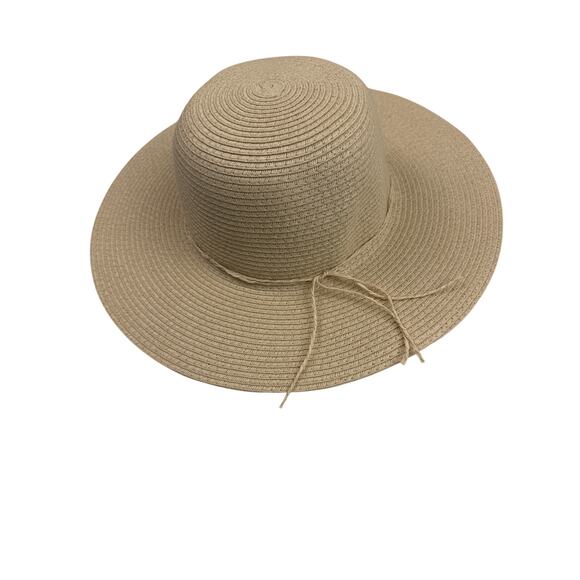 Style & Co. Basic Straw Adjustable Packable Floppy Hat - Picture 2 of 5